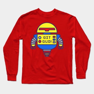 GIT GUD primary robot Long Sleeve T-Shirt